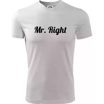 Pánská móda Mr Right - Pánské triko Fantasy sportovní (dresovina) - 3XL ( Bílá )