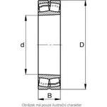 23148 CCK/W33 SKF Dvouřadé soudečkové ložisko