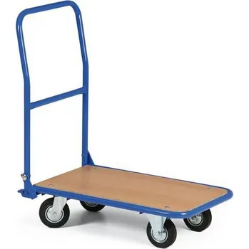 Plošinový vozík Plošinový vozík se sklopným madlem, do 300 kg