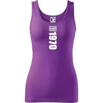 Dámské tričko Limited edition 1970 pruh - Dámské tílko - S ( Fialová )