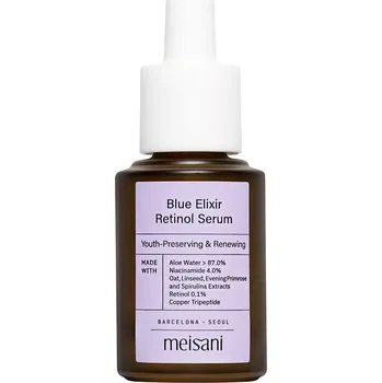 Pleťové sérum Meisani - Blue Elixir Retinol Serum - Pleťové sérum s retinolem - 15 ml
