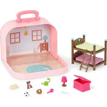 LI'L WOODZEEZ sada v kufříku Dětský pokoj