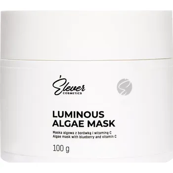 Pleťová maska Elever Cosmetics - Luminous Algae Mask - Alginátová maska s extraktem z borůvek a vitamínem C - 100 g