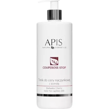 Pleťový krém Apis - Professional - Couperose-Stop - Barbados Cherry Toner for Capillary Skin - Tonikum pro kuperózní pleť s plody aceroly - 500 ml