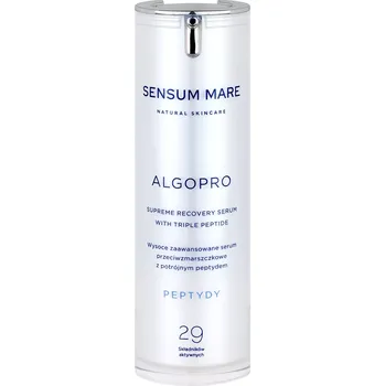 Pleťové sérum Sensum Mare - Algopro - Vysoce pokročilé sérum proti vráskám s trojitým peptidem - 30 ml