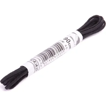 Tkaničky do bot Tkaničky kulaté Tobby street černá 2,5mm Velikost 90 cm