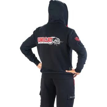 Rybářské oblečení Uni Cat mikina Team Zipper Hoodie M