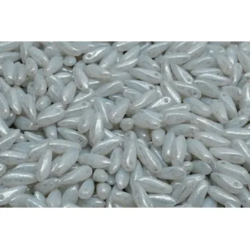 Dětské navlékací korálky Koralky jazýčky č. 5633 (2.5x8 mm)