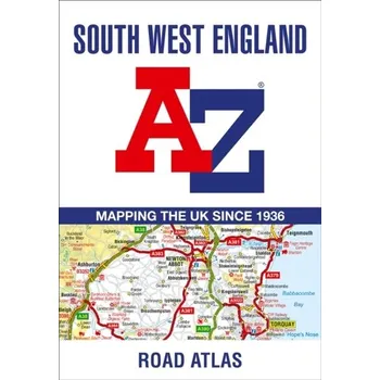 Populárně naučná literatura pro dospělé South West England A-Z Road Atlas - Heron Maps