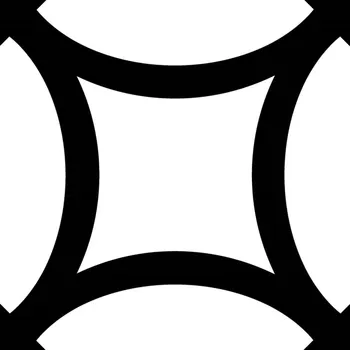 Dlažba MAYOLICA District My MAY00071 20 x 20 x 1 černá 1 m2