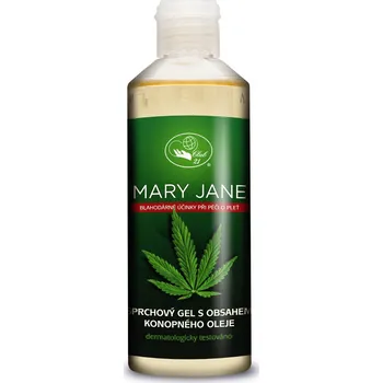 Koupelová kosmetika Missiva MARY JANE - sprchový gel 250 ml (Sprchový gel obohacený s obsahem konopného oleje)
