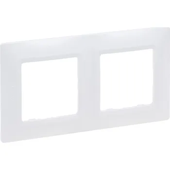 Dvojitý Rámeček Legrand NILOE Selection - bílý