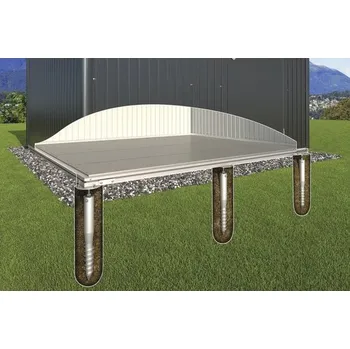 Zahradní úložný box Základ se zemními vruty Biohort SmartBase PLUS pro zahradní skříň vel. 90