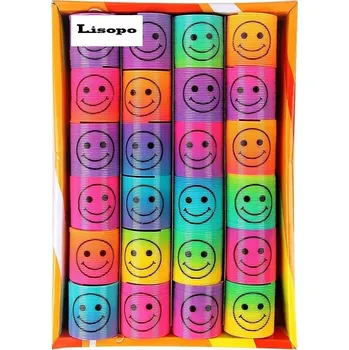 PRUŽINKY HRAČKY PRO DĚTI 24 KUSŮ OMBRE OBLIČEJE LÍZÁTKA