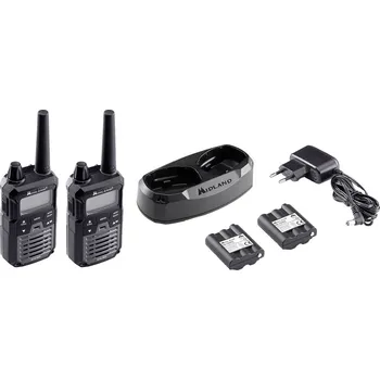 Vysílačka Midland Midland XT70 Pro PMR plus LPD Blisterpack Schwarz C1465 PMR a LPD radiostanice sada 2 ks