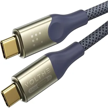 Datový kabel Power. Utron CTC 5A/240W 1.2m blue/grey