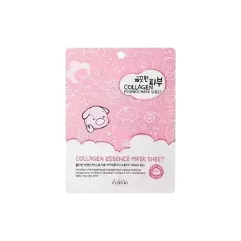 Pleťová maska Esfolio - Pure Skin Collagen Essence Mask Sheet - Textilní maska s kolagenem - 25 ml