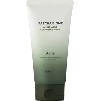 Pleťový krém Heimish - Matcha Biome Amino Acne Cleansing Foam - Čisticí pěna na obličej - 150 ml