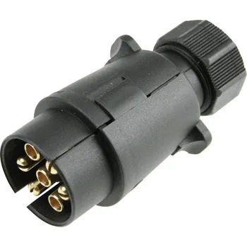 Přívěs k motorovému vozidlu AS Schwabe 60462 zástrčka pro zapojení přívěsu [kabel s volným koncem - 7 pólová zástrčka] plast