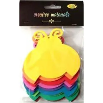 Biedronki z pianki 10,5x9cm 9szt