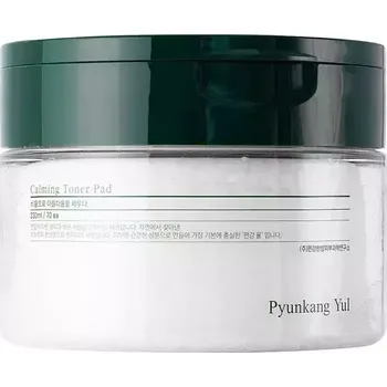 Pleťový krém Pyunkang Yul - Calming Toner Pad - Zklidňující tonizační tampony - 70 ks