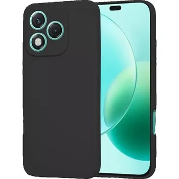 Pouzdro na mobilní telefon Kryt Silicone 2mm Honor 400 Lite - černý (Ochranný kryt Silicone 2mm pro Honor 400 Lite - černé silikonové pouzdro s výstelkou a ochranou fotoaparátu)
