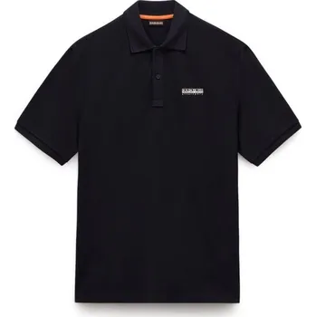 Pánské polotričko Napapijri E-SMALL BOX L Černá, Bílá