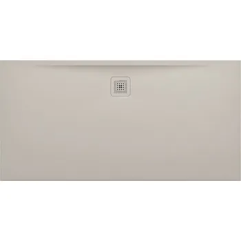 Sprchová vanička Laufen Pro - vanička obdélníková 160x80 s odtokem na delší straně, Marbond béžová matná H2109541860001