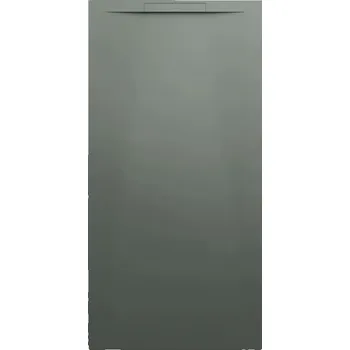 Sprchová vanička Laufen Pro - vanička obdélníková 200x100 s lineárním odtokem na kratší straně, Marbond betonově šedá H2111810790001