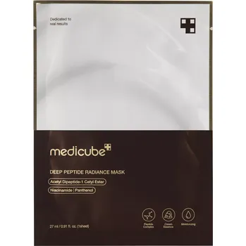 Pleťová kosmetika Medicube - Deep Peptide Mask - Rozjasňující pleťová maska v plátýnku s peptidy - 1ks/27ml