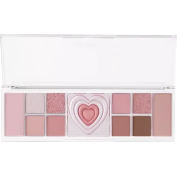 Oční stíny Peripera - All Take Mood Like Palette - Paletka očních stínů - 01 Prestige Pink - 12,5 g