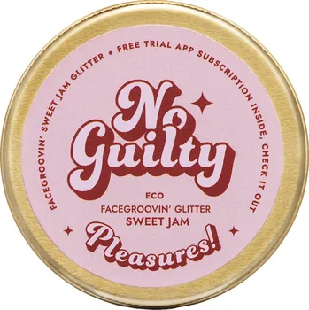 Oční stíny Ministerstwo Dobrego Mydła - Facegroovin' - Sweet Jam - Bio třpytky na obličej a tělo - 10 g
