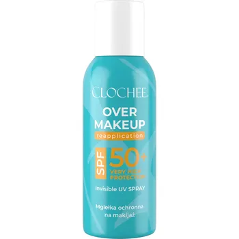 Přípravek na opalování Clochee - Over Makeup Reapplication SPF50 - Ochranný sprej na make-up - 75 ml