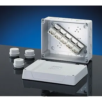 Elektroinstalační krabice Rozvodka DK2525GZ(K9255)-svork.IP66 Hensel, s.r.o. 39-04-320-12555