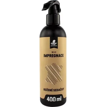 INPRODUCTS WAX Impregnace kožené sedačky (S impregnací ochráníte sedací soupravy, křesla, židle, autosedačky, polštáře a další kožené doplňky)