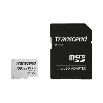 Paměťová karta Karta Micro SD MicroSD 128 GB Ne TLC Transcend, řada: USD -25 → plus 85°C