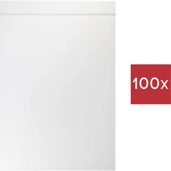 TRU COMPONENTS uzavíratelný sáček bez popisných štítků (d x š) 120 mm x 80 mm transparentní polyetylén 100 ks