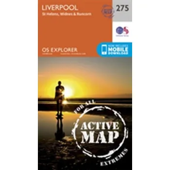 Encyklopedie Liverpool, St Helens - Widnes and Runcorn - Ordnance Survey