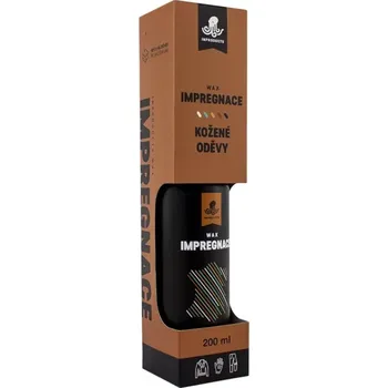 Přípravek pro údržbu obuvi INPRODUCTS WAX Impregnace kožené oděvy (S impregnací ochráníte bundy, vesty, saka, kalhoty, motorkářské kombinézy, rukavice, kabelky, tašky a jiné doplňky)