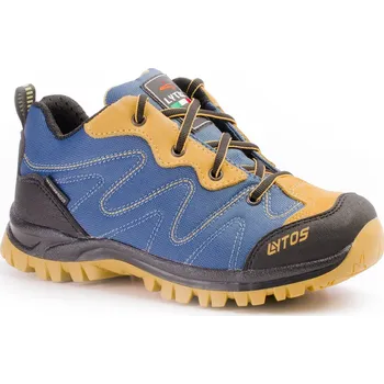 Dětská treková obuv Dětská obuv Lytos Kinai Kid 3 azzuro velur WaterProof Velikost 25 EU