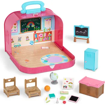 LI'L WOODZEEZ sada v kufříku Škola