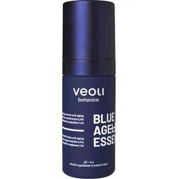 Pleťové sérum Veoli Botanica - Blue Ageless Essence - Vyplňující a zpevňující sérum proti stárnutí - 30 ml