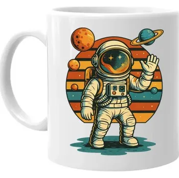 Žertovný předmět Astronaut - hrnek s potiskem- Tričkový.cz