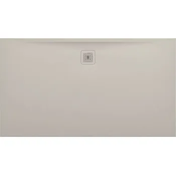 Sprchová vanička Laufen Pro - vanička obdélníková 160x90 s odtokem na delší straně, Marbond béžová matná H2119501860001