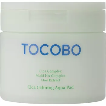 Pleťová maska Tocobo - Cica Calming Aqua Pad - Zklidňující polštářky na obličej - 60ks