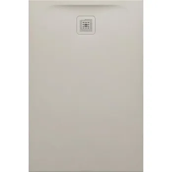 Sprchová vanička Laufen Pro - vanička obdélníková 120x80 s odtokem na kratší straně, Marbond béžová matná H2109521860001