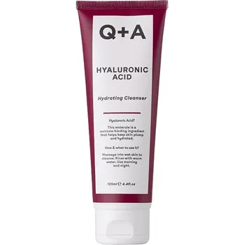 Pleťový krém Q+A - Hyaluronic Acid - Hydrating Cleanser - Hydratační a zklidňující mycí gel s kyselinou hyaluronovou - 125 ml