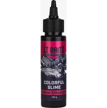 Návnadové aroma LT BAITS Dip 105g EXTREME STRAWBERRY COLORFUL SLIME