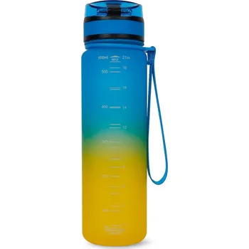 Láhev Láhev Regatta 0.6L Tritan Flip Barva: modrá/oranžová