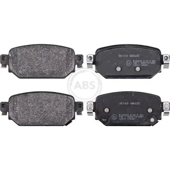 Brzdová destička Sada brzdových destiček, kotoučová brzda A.B.S. 35169